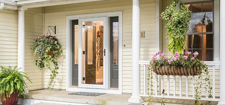 screen door installation in Crestline