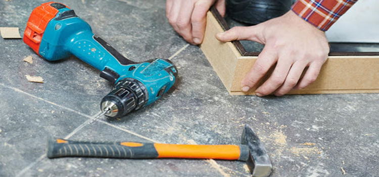 broken door frame repair Crestline