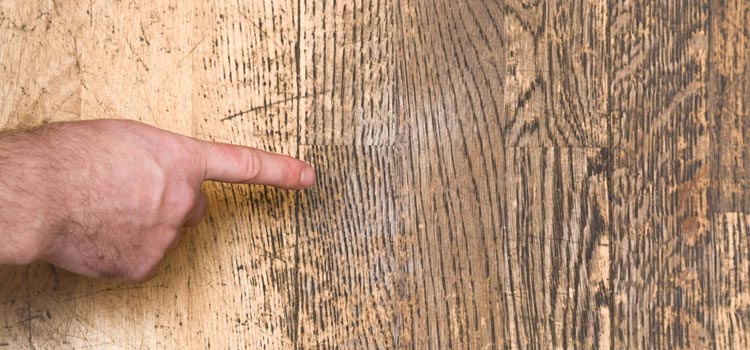 Wood Door Scratch Repair in Crestline